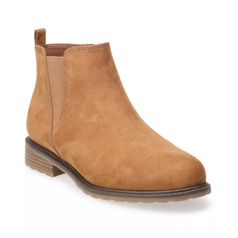 Brand New Women’s Brown Cognac Ankle Boots, Size 8, New in Box, NWT